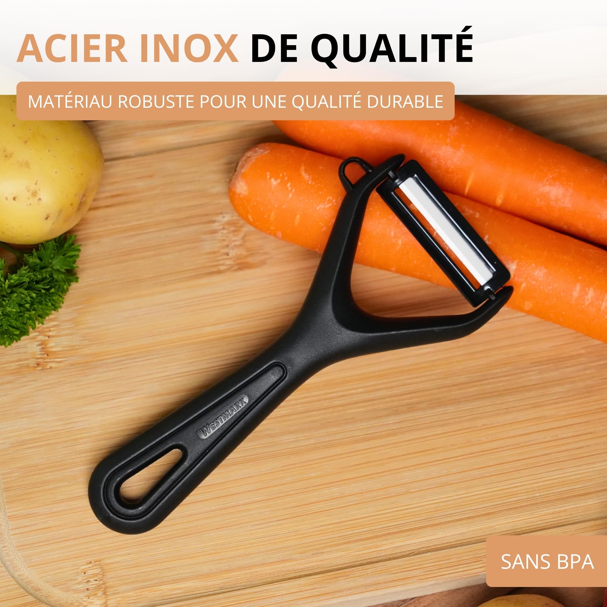 westmark-plucheur-de-l-gumes-et-asperges-gentle-avec-lame-c-ramique-mobile-et-em image 4