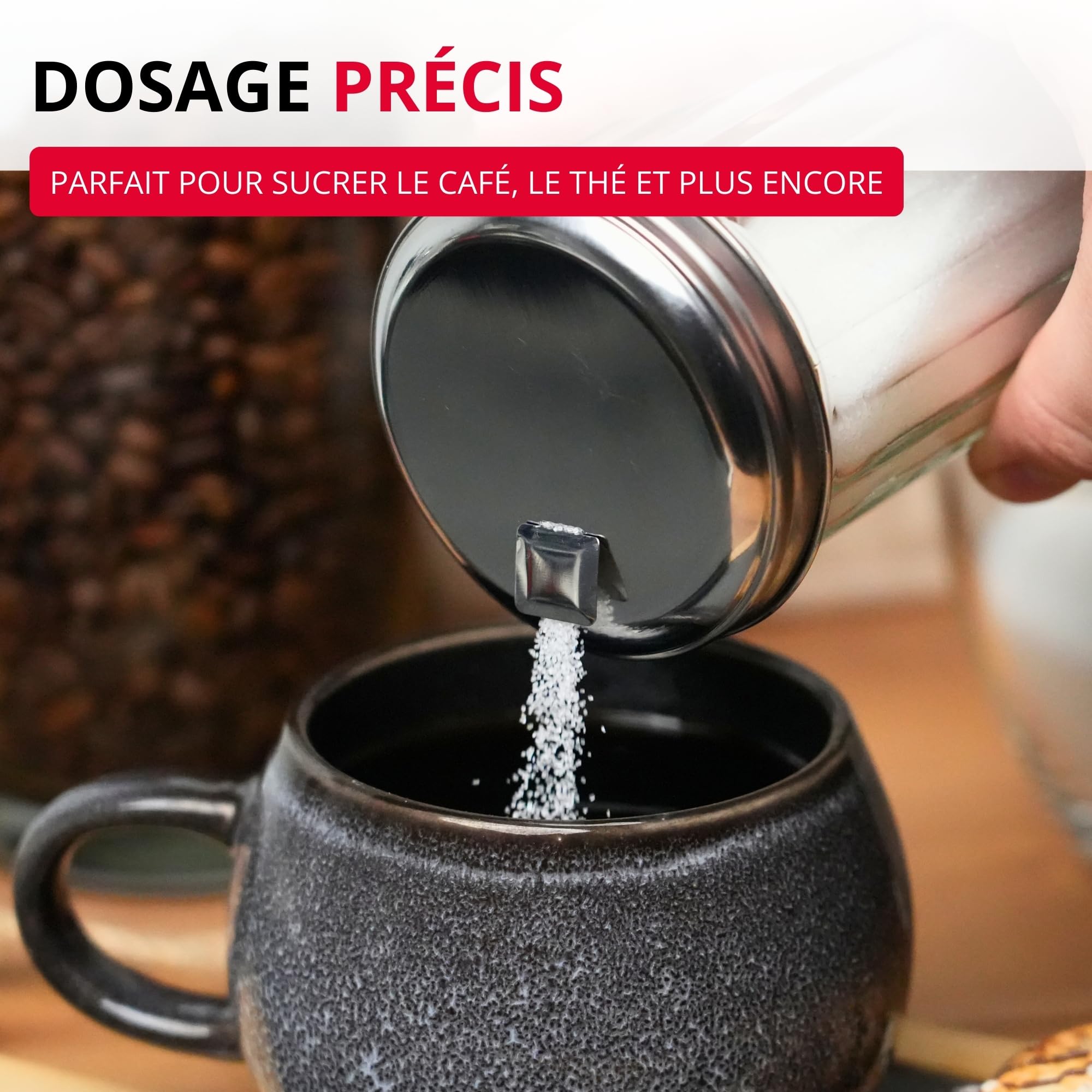 westmark-new-york-65202260-sucrier-doseur-300-ml-verre-stri-et-acier-inoxydable- image 3