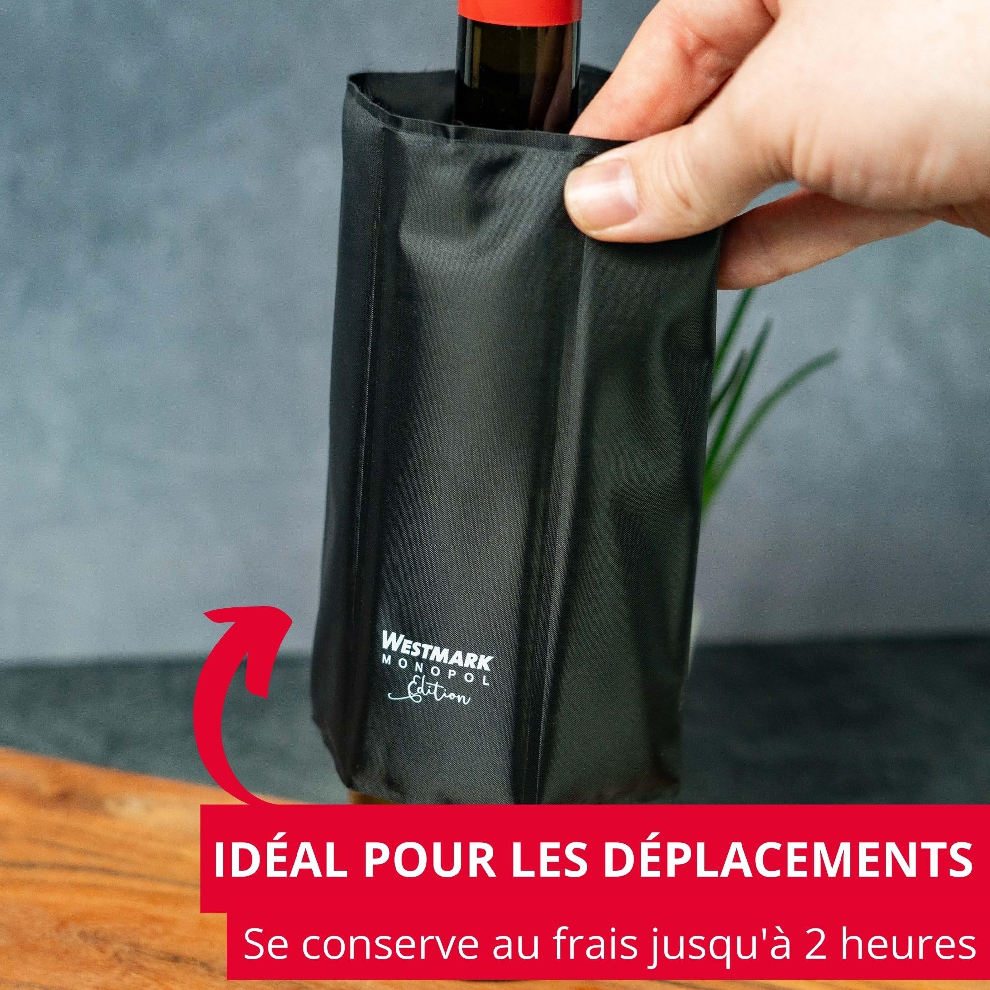 westmark-frigus-52413370-manchon-de-refroidissement-pour-bouteilles-de-vin-et-ch image 5