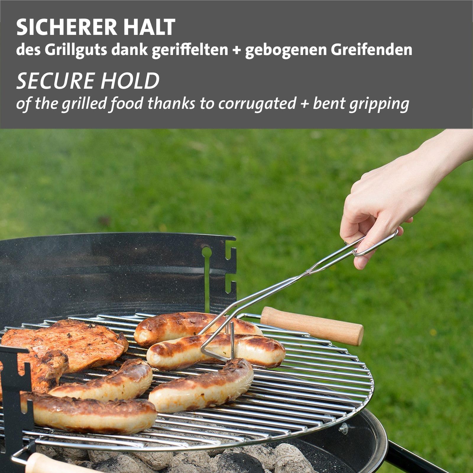 westmark-pince-griller-et-r-tir-en-acier-inoxydable-24-cm-extr-mit-s-nervur-es-r image 3