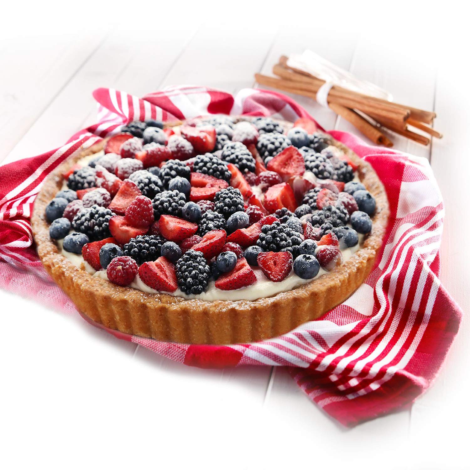 westmark-back-profi-moule-quiche-28-cm-avec-fond-amovible-rev-tement-anti-adh-si image 2