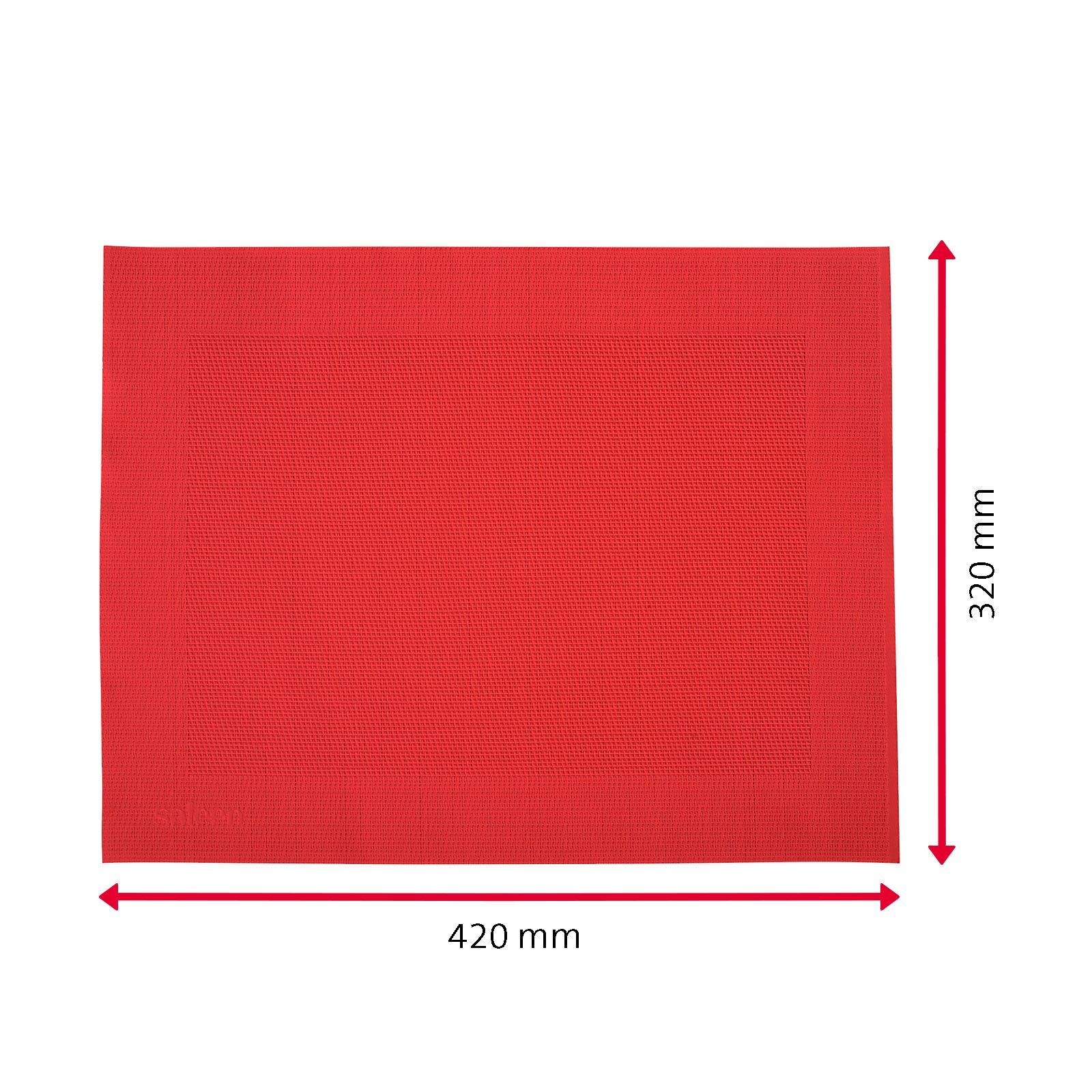 westmark-sets-de-table-saleen-home-4-pi-ces-42-x-32-cm-synth-tiques-rouge-aspect image 6