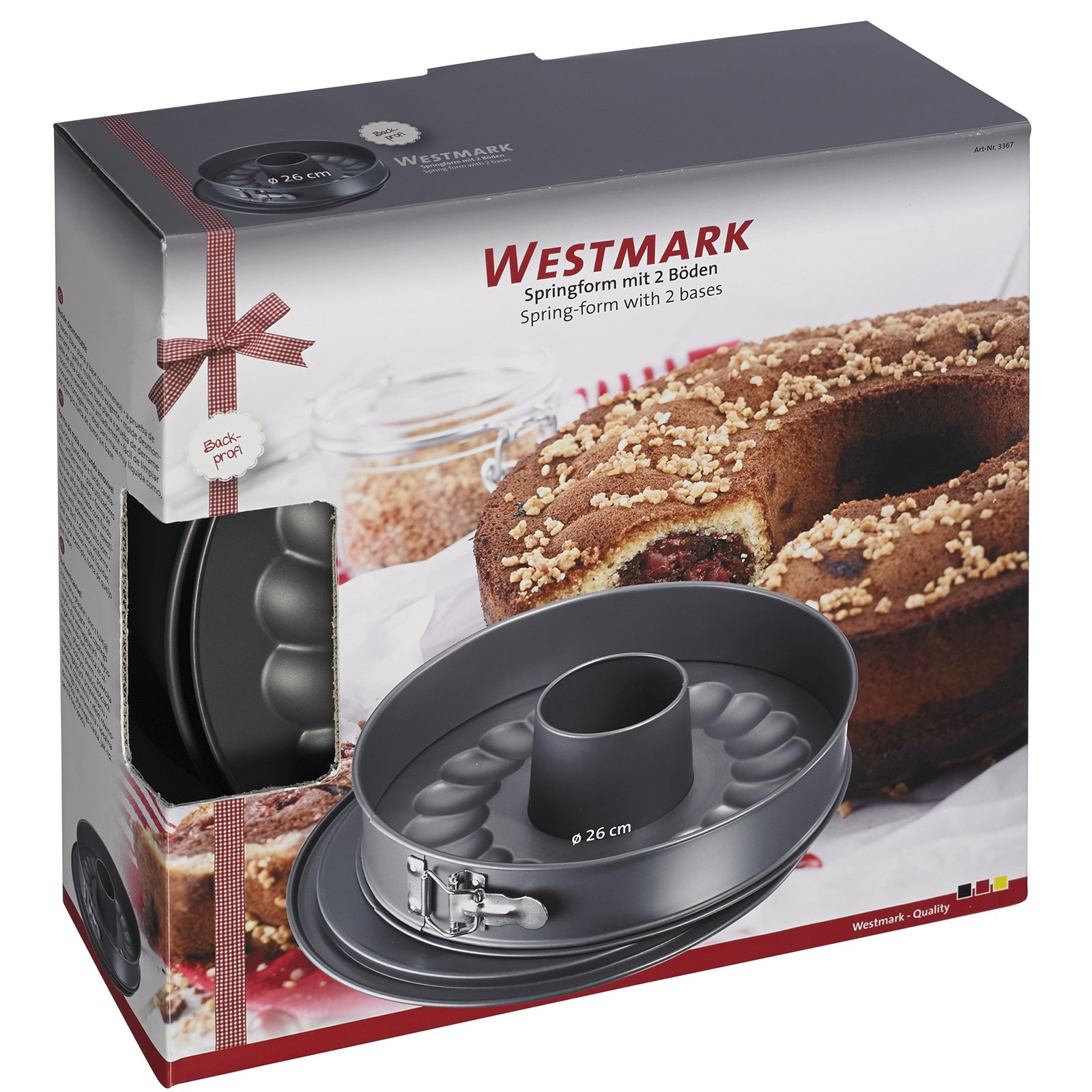 westmark-profi-33672260-moule-charni-re-26-cm-avec-2-fonds-interchangeables-acie image 7