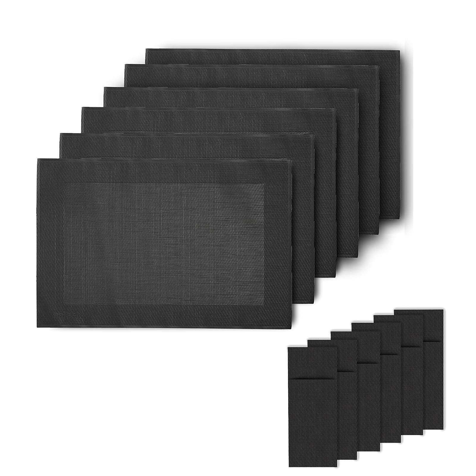 westmark-home-012102861e6-set-de-12-sets-de-table-6-poches-couverts-mati-re-synt image 1