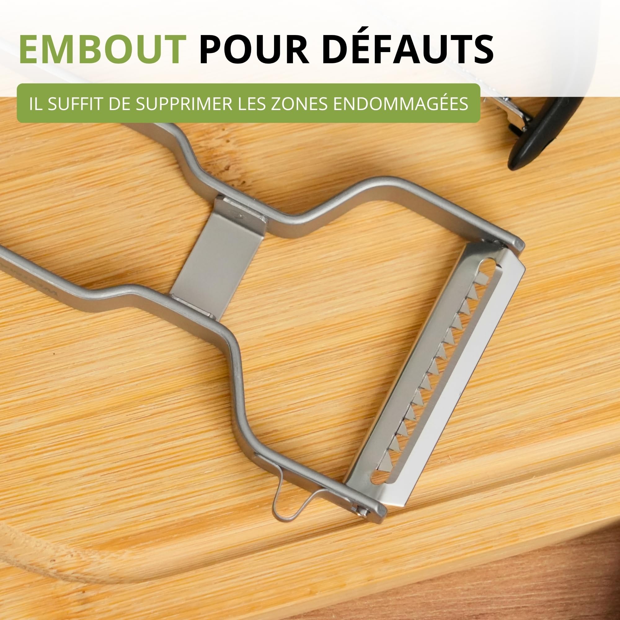 westmark-coupe-l-gumes-julienne-en-acier-inoxydable-lame-dentel-e-droitiers-et-g image 5