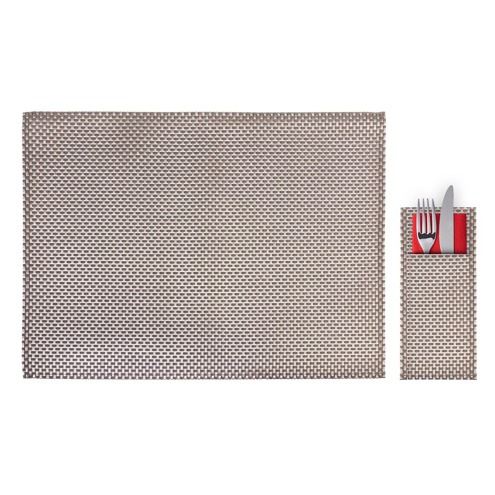 westmark-elegance-lot-de-12-sets-de-table-pochettes-couverts-dition-saleen-synth image 5