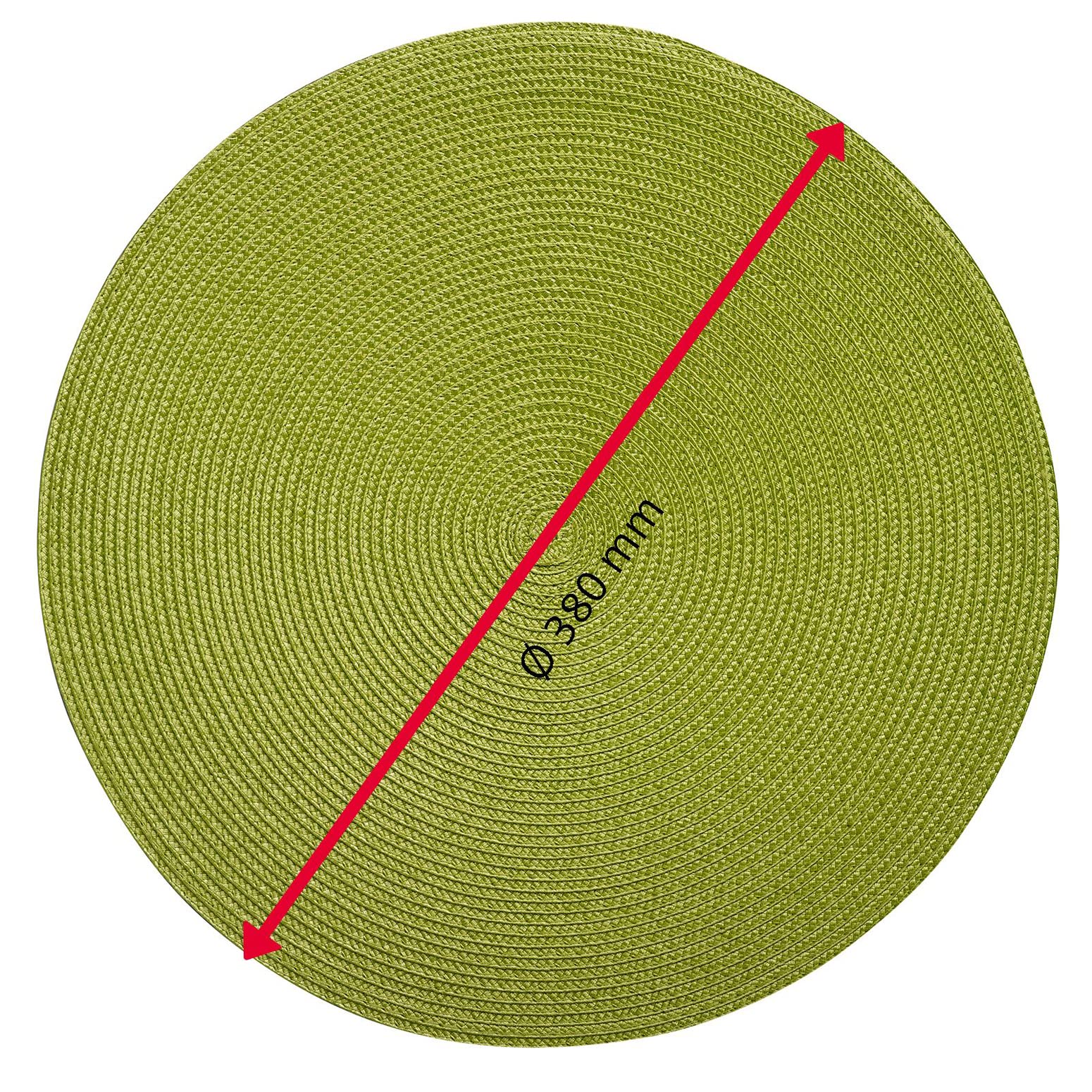 westmark-circle-01211095154-lot-de-4-sets-de-table-ronds-synth-tiques-lavables-3 image 4