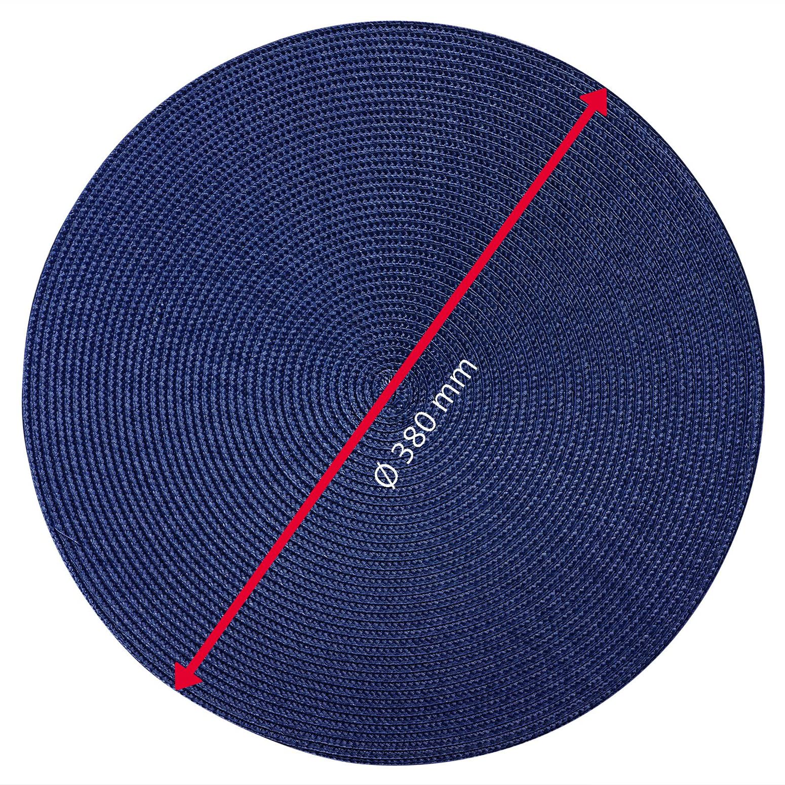 westmark-lot-de-4-sets-de-table-ronds-circle-38-cm-dition-saleen-bleu-0121101815 image 4