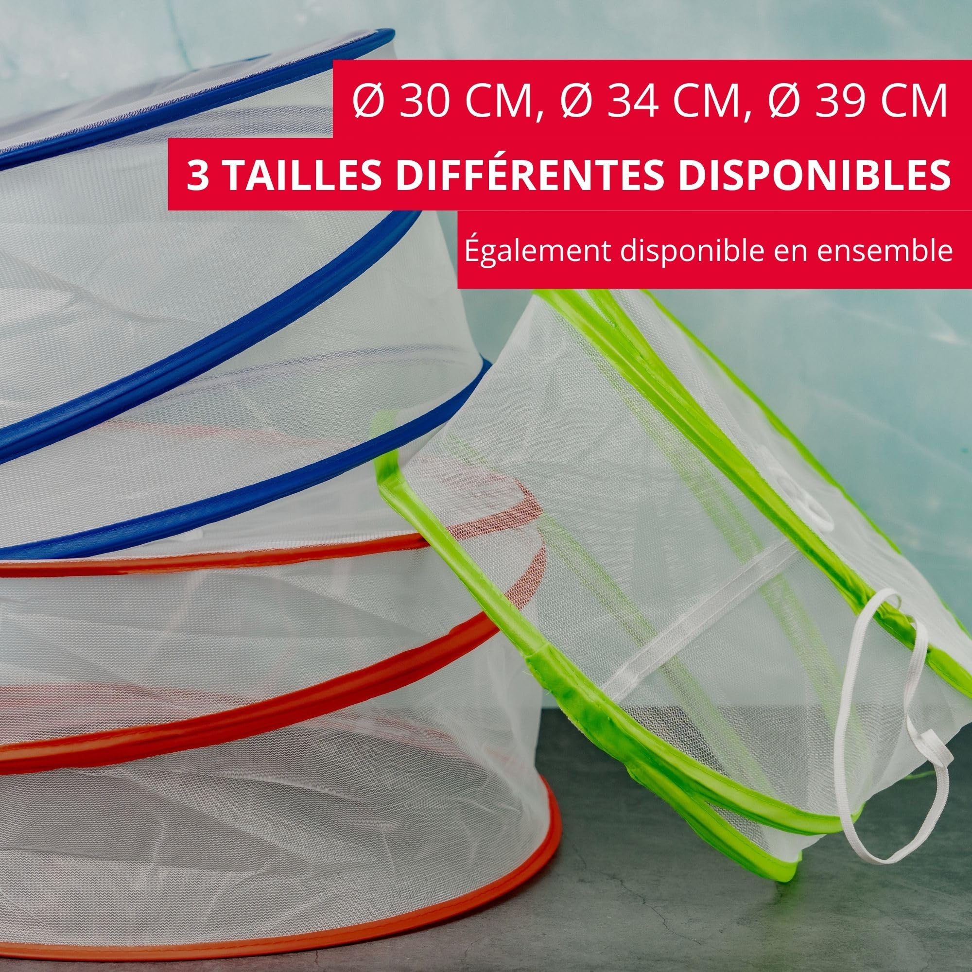 westmark-hoody-housse-alimentaire-pliable-anti-mouches-30-cm-verte-protection-de image 7