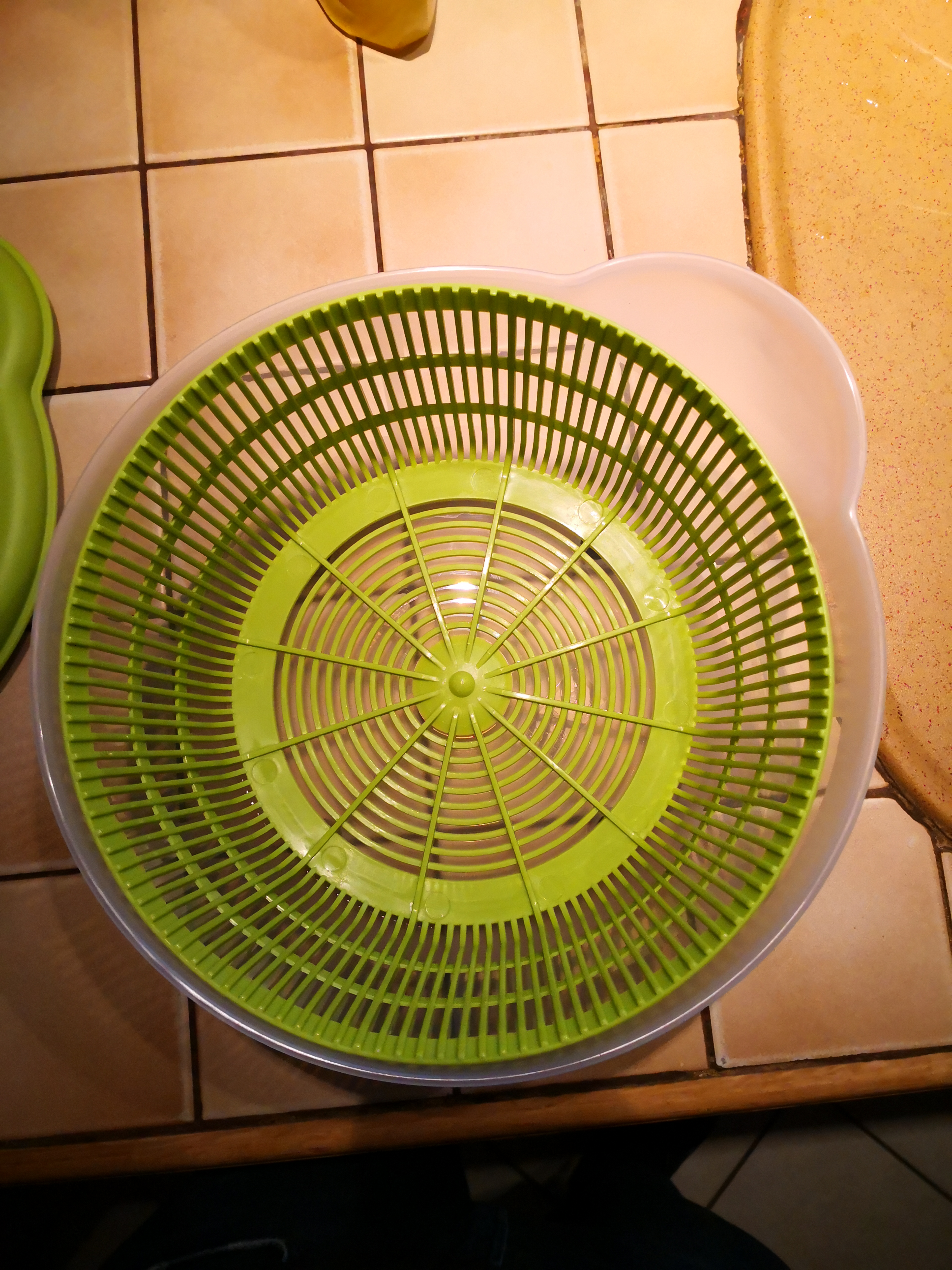 Ma salade enfin sèche