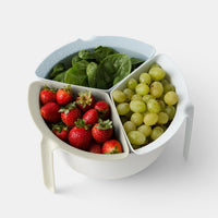 chef-n-3-in-1-prep-colander-gouttoir-de-pr-paration-3-en-1-tremper-rincer-goutte image 4