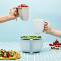 chef-n-3-in-1-prep-colander-gouttoir-de-pr-paration-3-en-1-tremper-rincer-goutte image 2