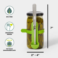 chef-n-fridgefork-pro-fourchette-condiments-squeeze-n-hold-2-en-1-pour-bocaux-co image 2