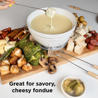 chef-n-sweet-spot-service-fondue-compact-sans-fil-bougie-chauffe-plat-avec-bol-e image 7